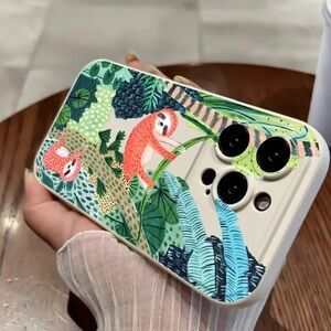 iPhone 13 Pro Max Case~Adorable Stylish Sloth Pattern NEW in package